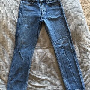 Men's A GOLD E Straight Fit Blue Jean 31